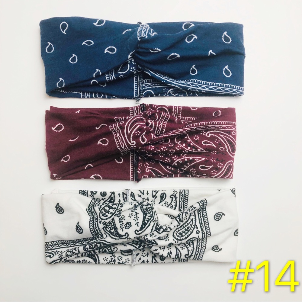 Headbands 3pcs